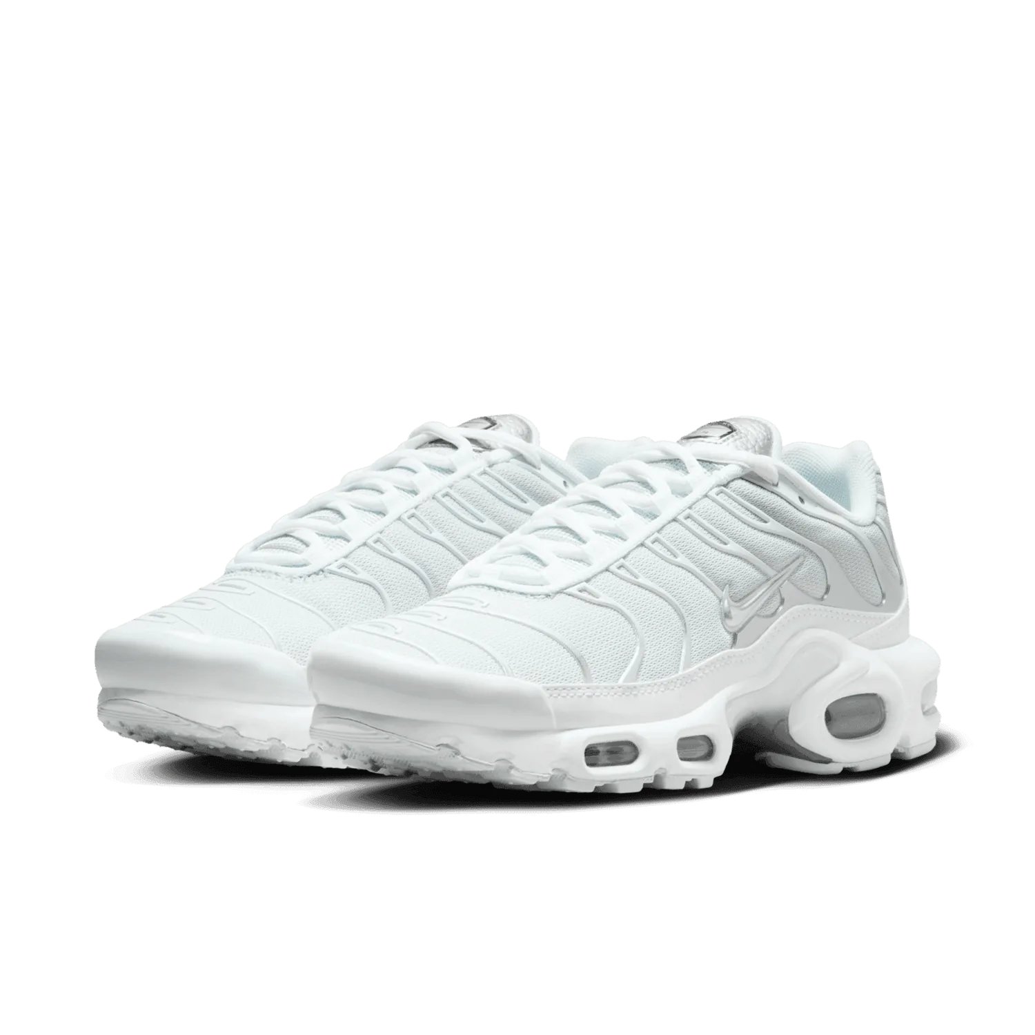 Nike Air Max Plus White Metallic Silver (W) image 6