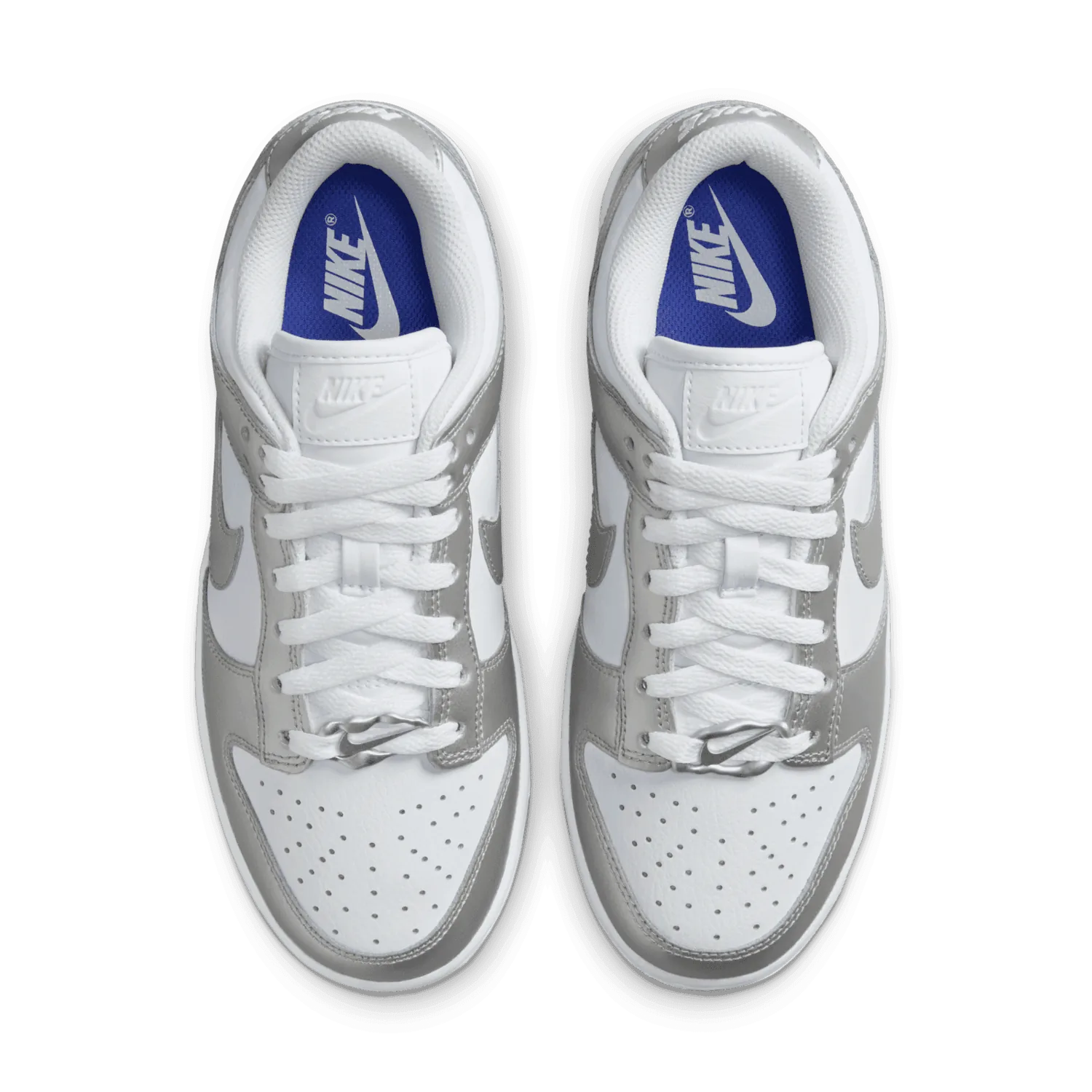 Nike Dunk Low Liquid Metal Silver (W) image 5
