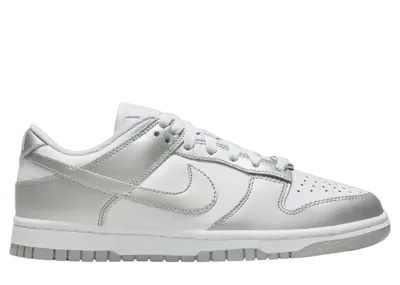 Nike Dunk Low Liquid Metal Silver (W)