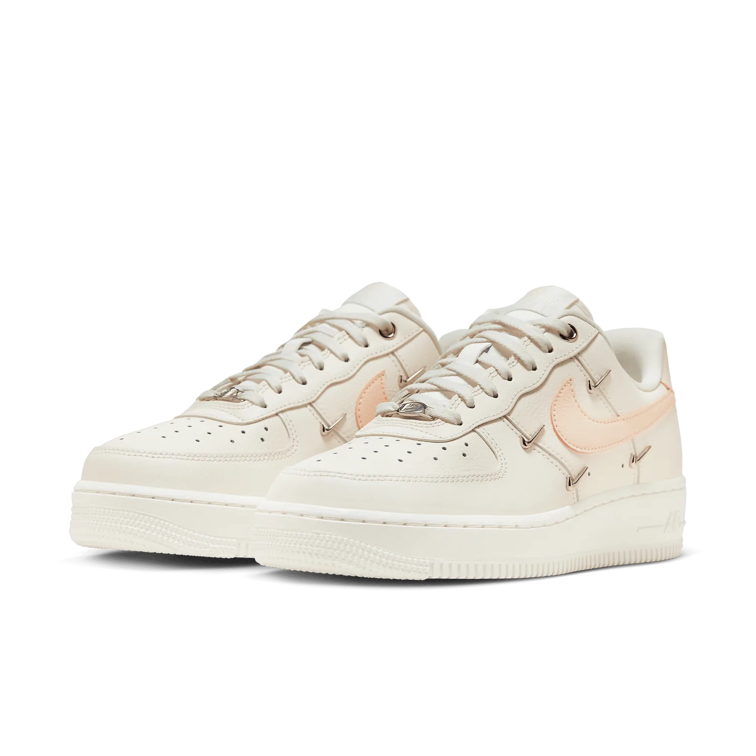 Nike Air Force 1 Low Metal Swooshes Sail Melon Tint (W) image 4