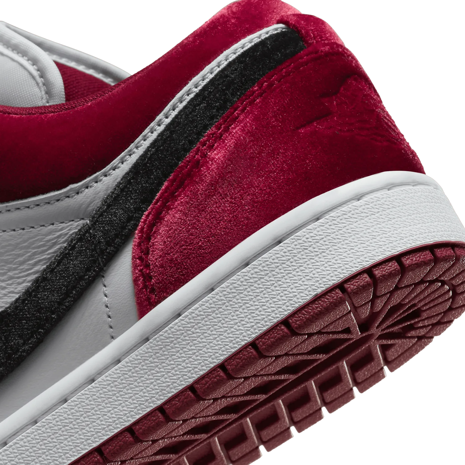 Air Jordan 1 Low Velvet Black Toe (W) image 6