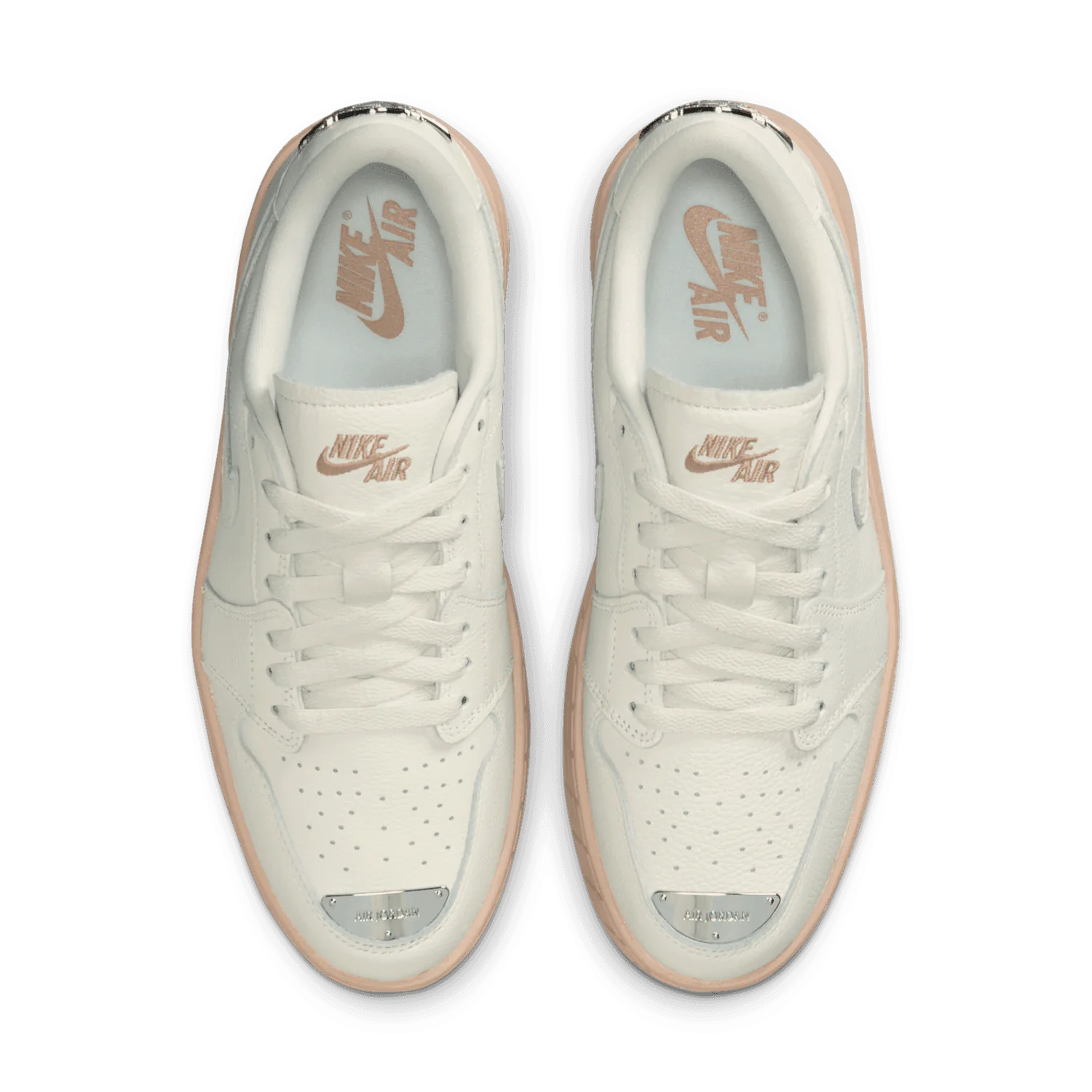 Air Jordan 1 Brooklyn Low White Light Madder Root (W) image 7