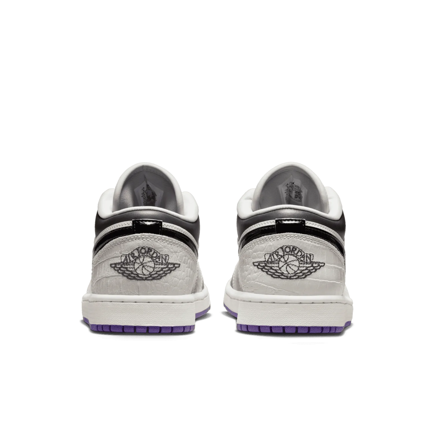 Air Jordan 1 Low SE Cement Grey Field Purple (W) image 5