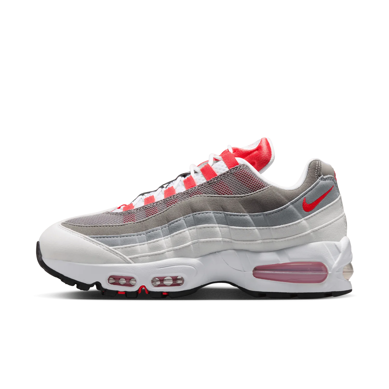 Nike Air Max 95 Big Bubble White Light Crimson (W) image 3