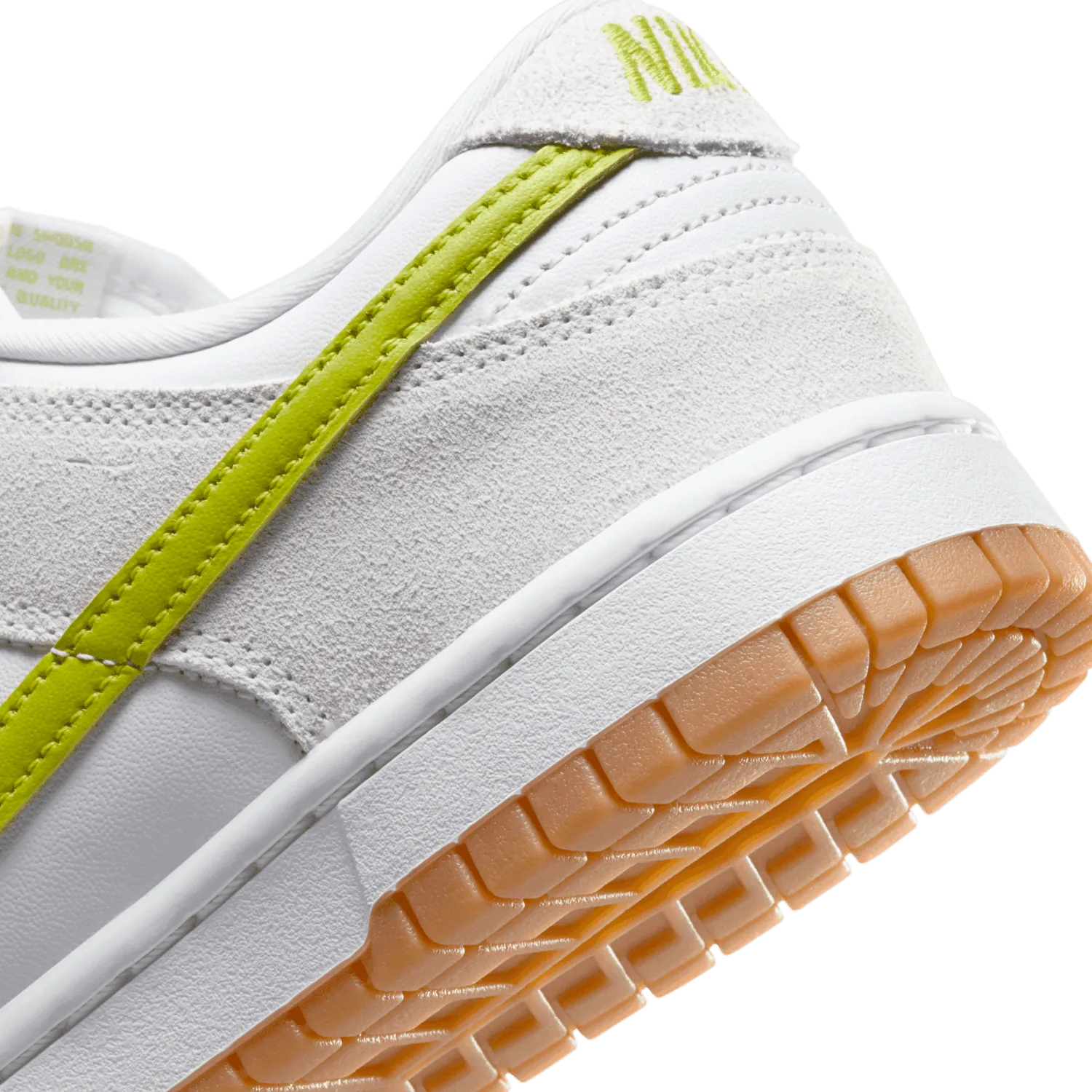 Nike Dunk Low White Bright Cactus (W) image 7