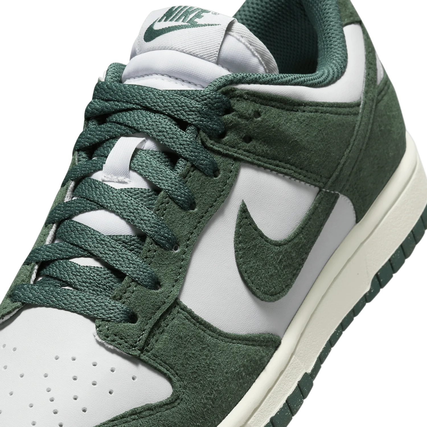 Nike Dunk Low Suede Photon Dust Vintage Green (W) image 5