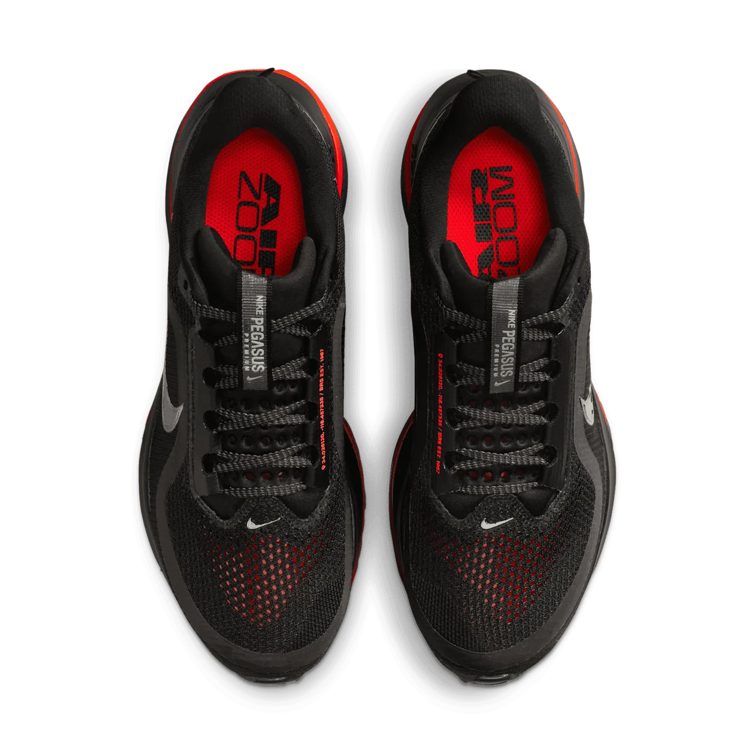 Nike Air Pegasus Premium Black Metallic Silver (W) image 3
