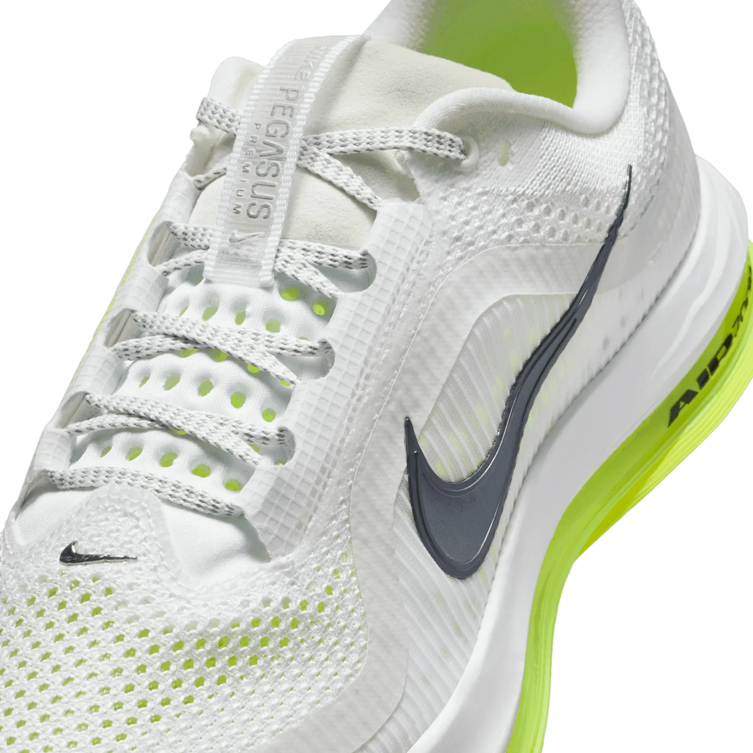 Nike Pegasus Premium White Volt Green (W) image 6