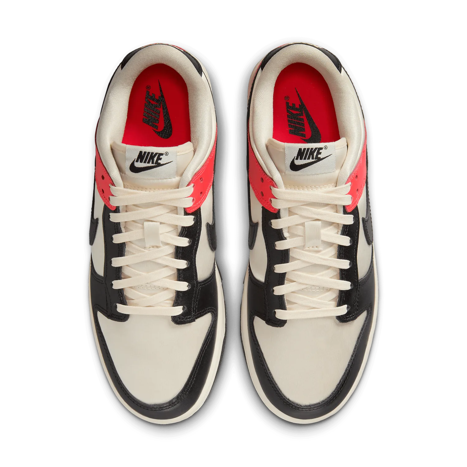 Nike Dunk Low Black Toe Bright Crimson (W) image 3