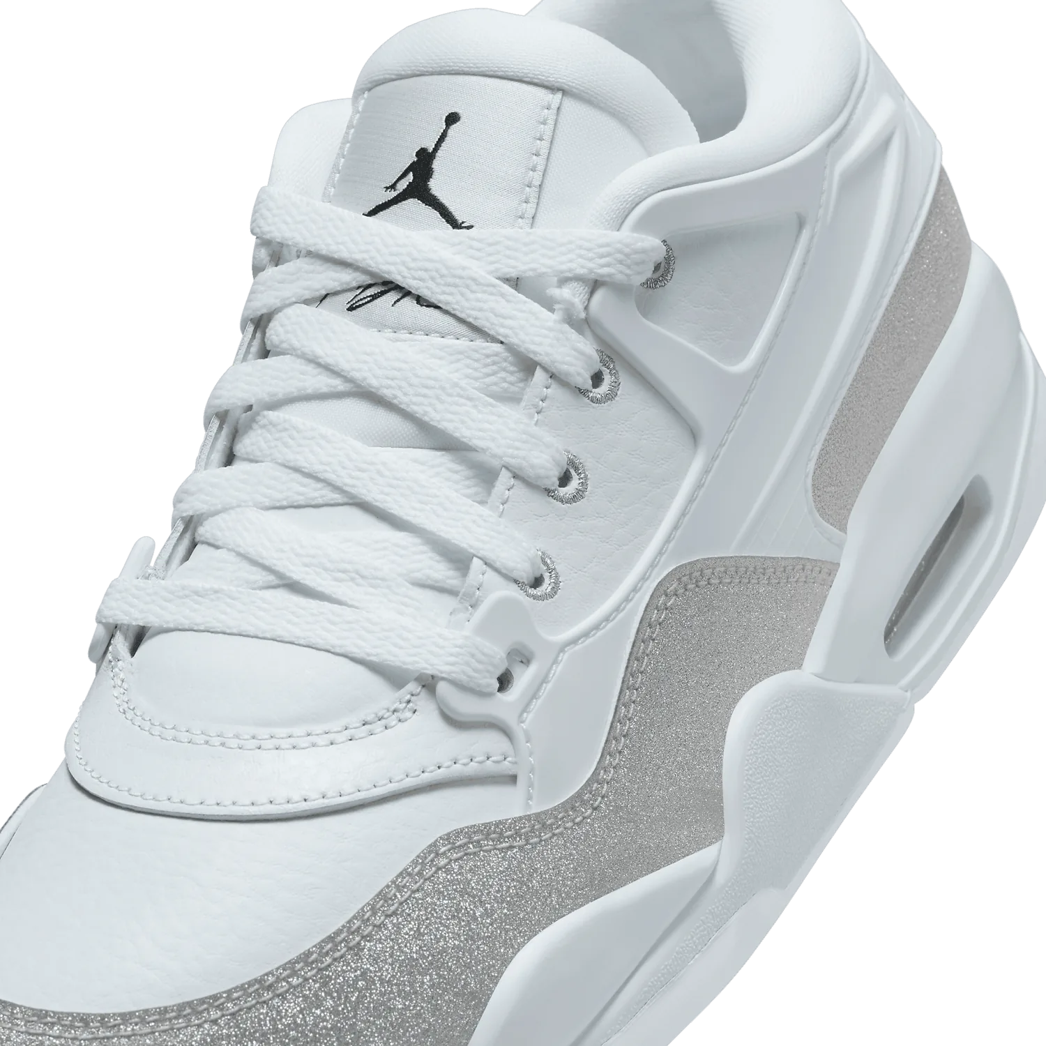 Air Jordan 4 RM White Silver Glitter (W) image 6