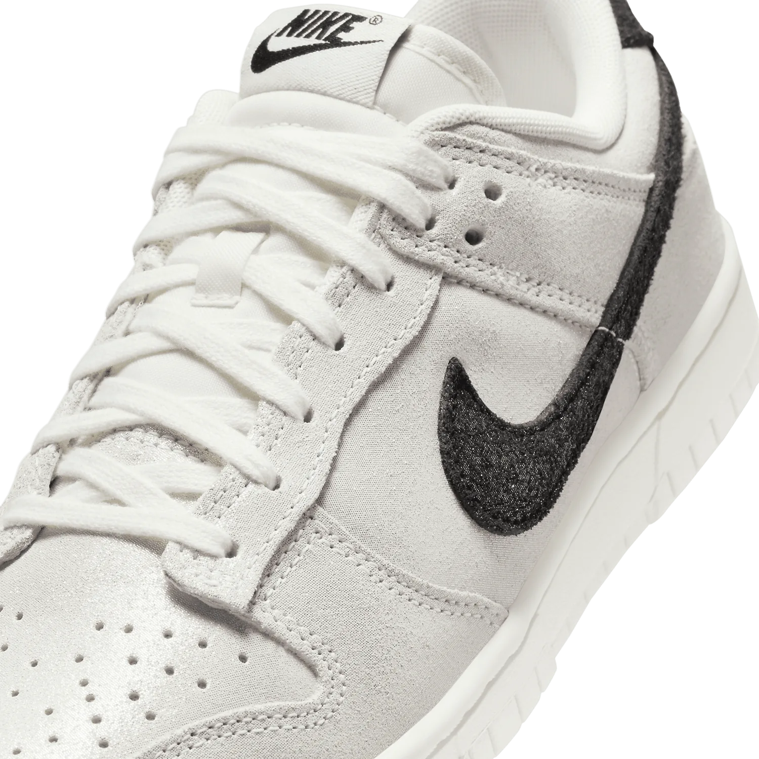 Nike Dunk Low SE White Black Team Red (W) image 7