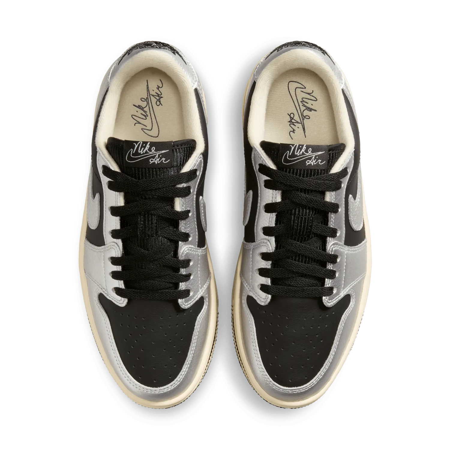 Air Jordan 1 Triple Stack Metallic Silver (W) image 5