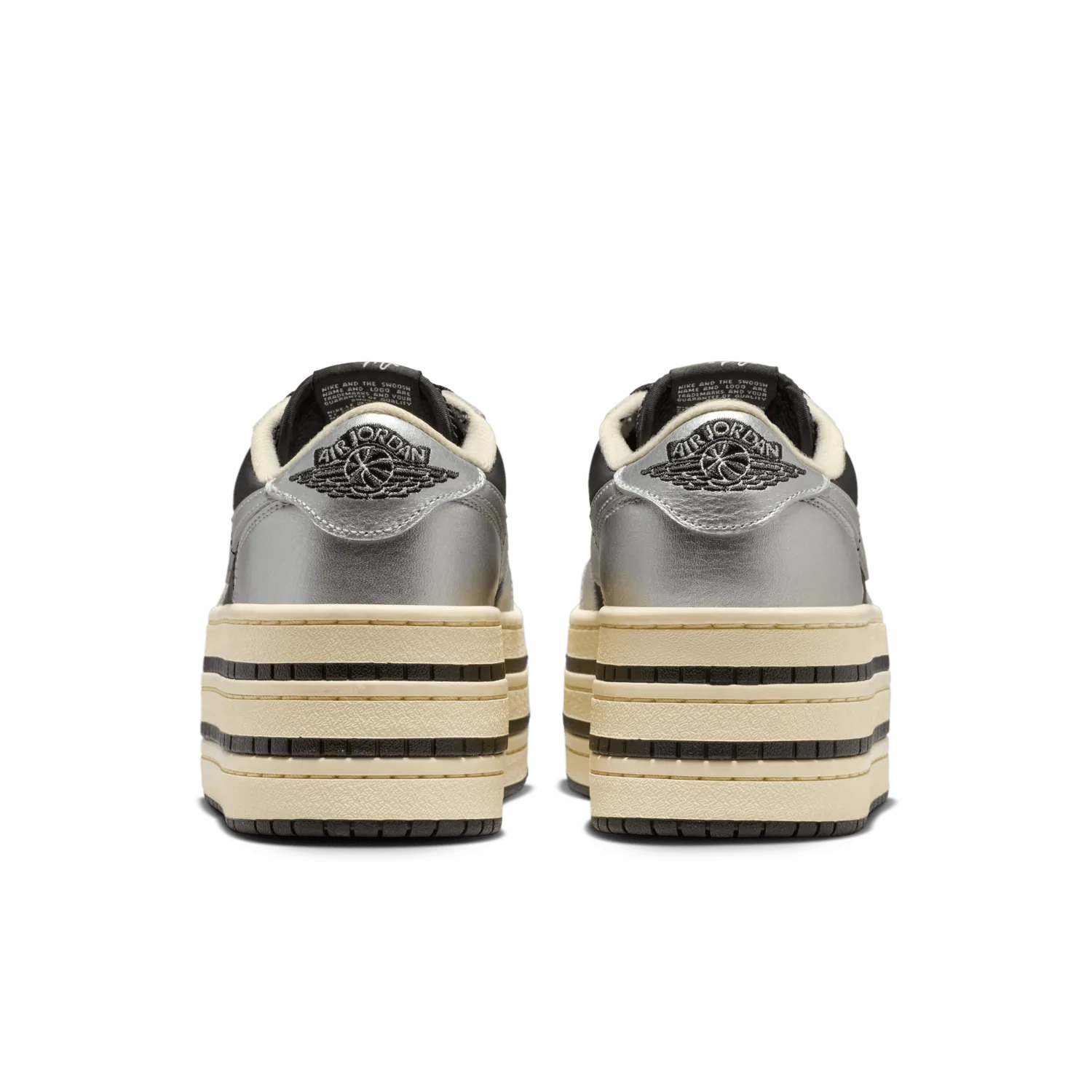 Air Jordan 1 Triple Stack Metallic Silver (W) image 7