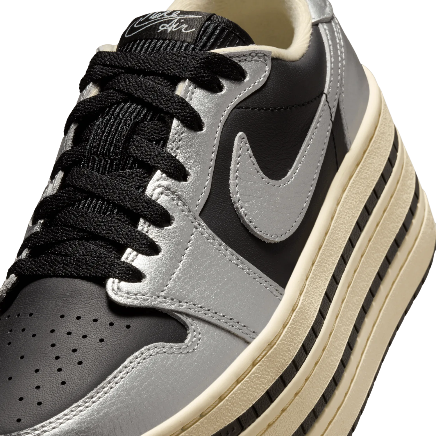 Air Jordan 1 Triple Stack Metallic Silver (W) image 8