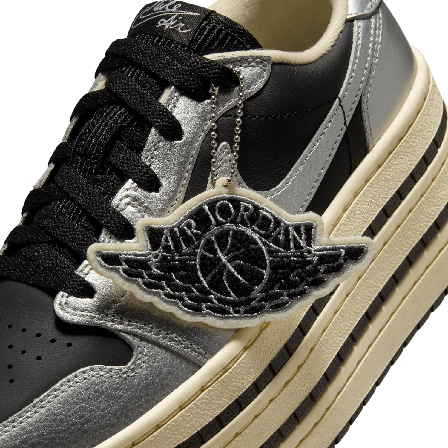 Air Jordan 1 Triple Stack Metallic Silver (W) image 10