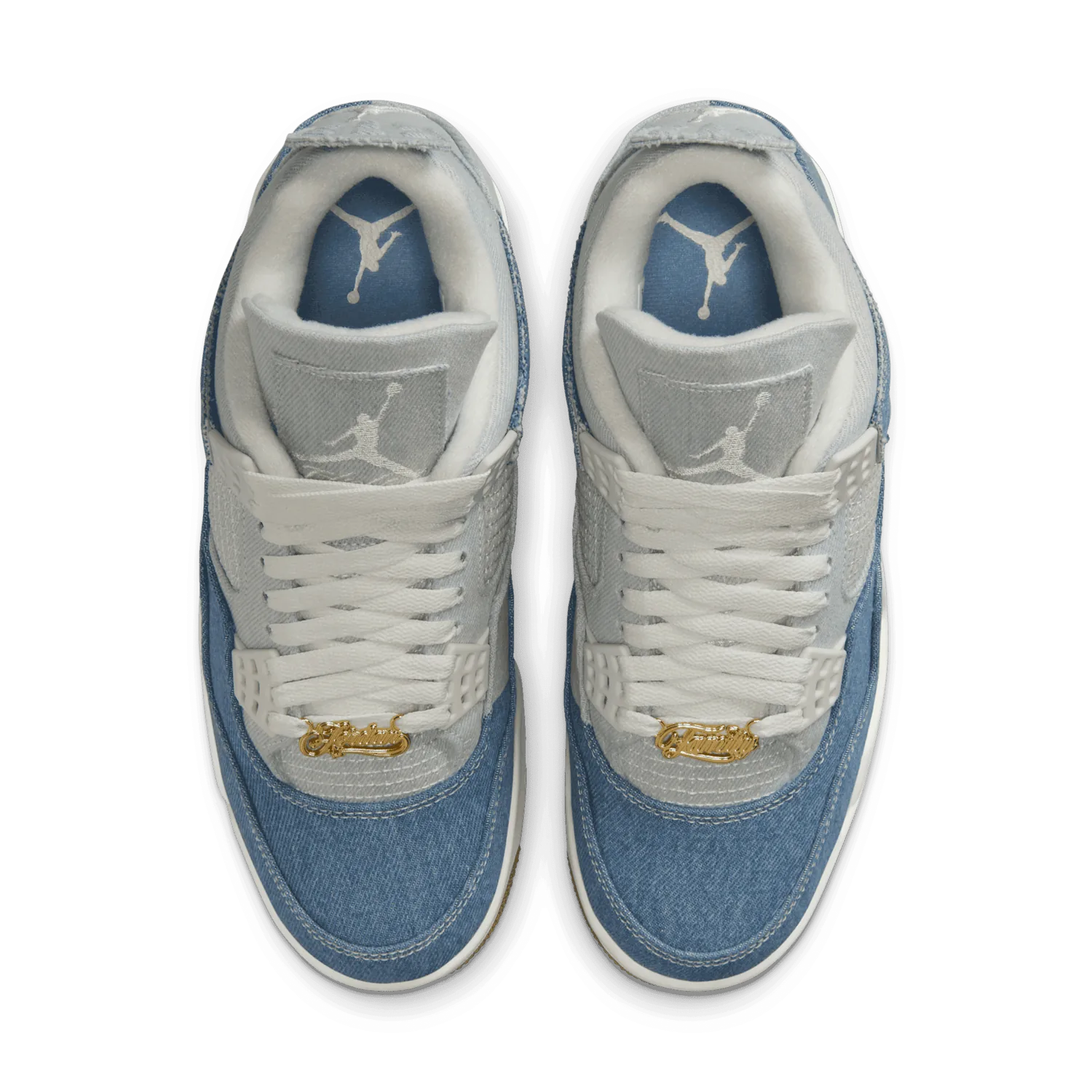 Air Jordan 4 Retro TEX Denim Worn Blue (W) image 5