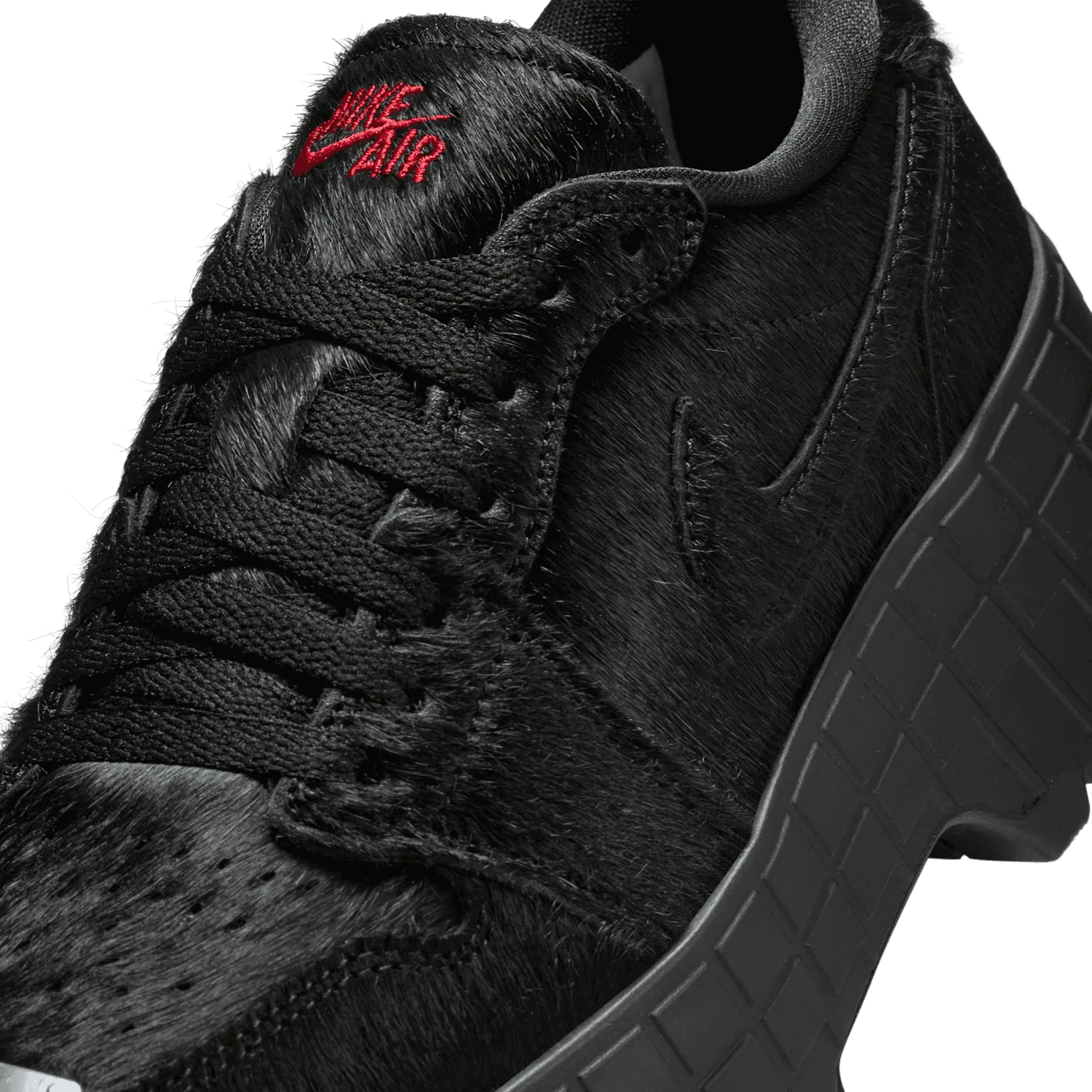 Air Jordan 1 Brooklyn Low Black Pony (W) image 5