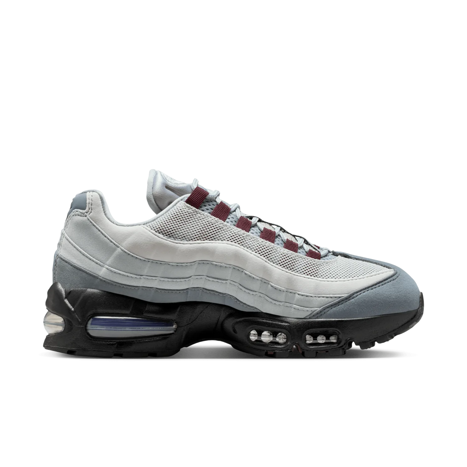 Nike Air Max 95 Smoke Grey Burgundy Crush (W) image 4