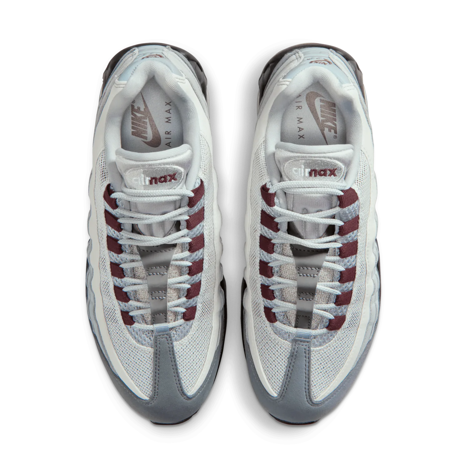 Nike Air Max 95 Smoke Grey Burgundy Crush (W) image 7