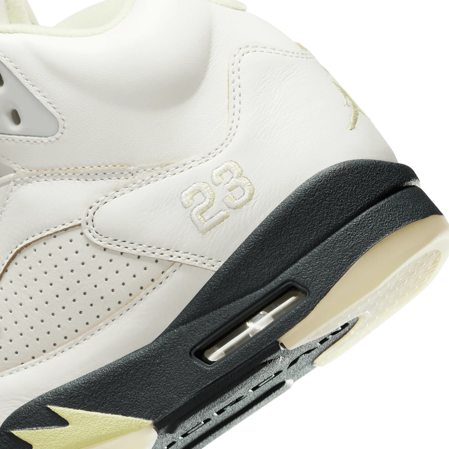 Air Jordan 5 Retro Sail Luminous Green (W) image 2