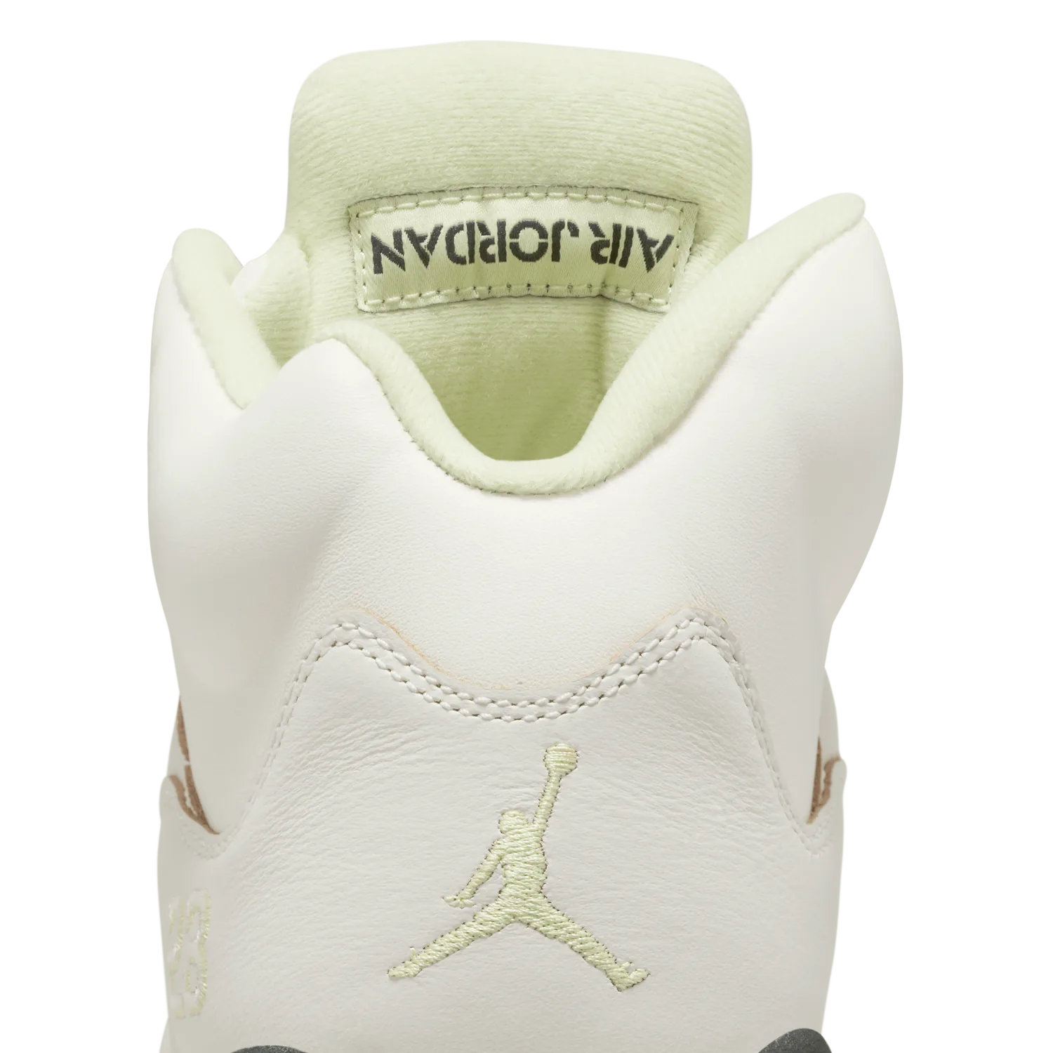 Air Jordan 5 Retro Sail Luminous Green (W) image 4