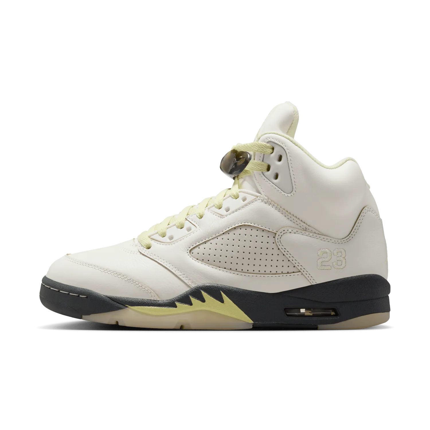 Air Jordan 5 Retro Sail Luminous Green (W) image 7