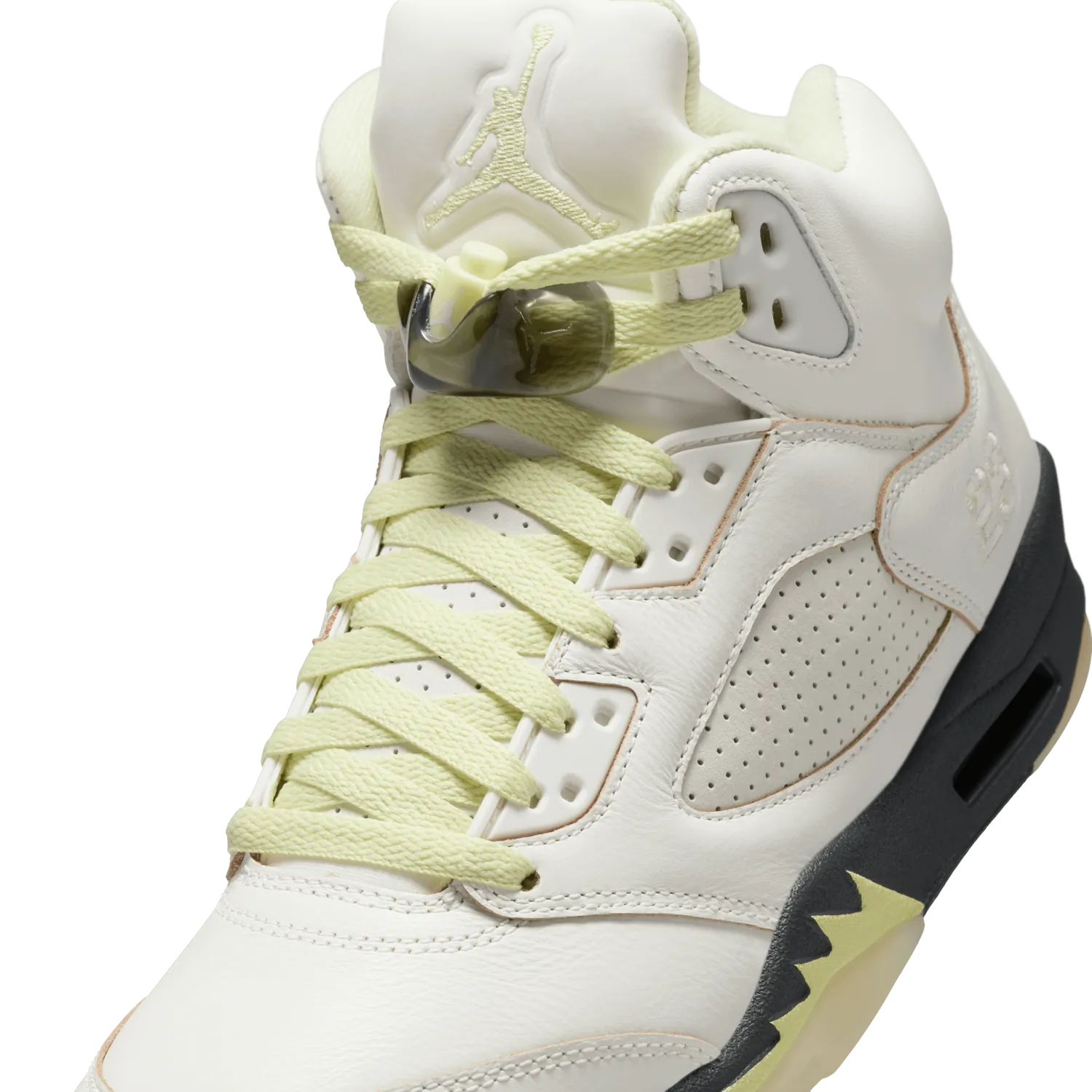 Air Jordan 5 Retro Sail Luminous Green (W) image 11