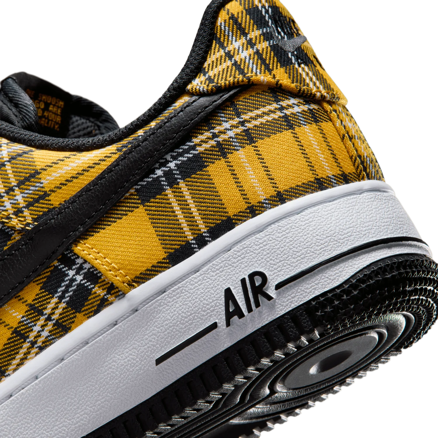 Nike Air Force 1 Low Yellow Plaid (W) image 9